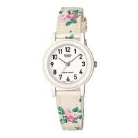 Casio Ladies Floral Strap Watch LQ-139LB-7B2ER