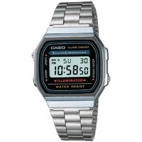 CASIO Gents Steel Digital Watch A168WA-1YES