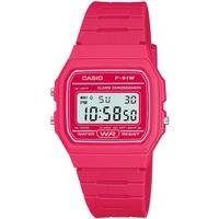 Casio Ladies Pink Watch F-91WC-4AEF