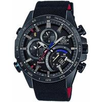 casio edifice black limited edition scuderia torro rosso fabric strap  ...