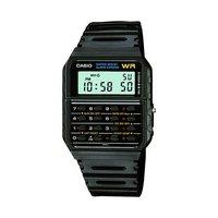 Casio Unisex Calculator Resin Black Strap Watch