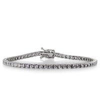 carat 305ct brilliant round white gold tennis bracelet