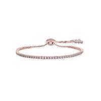 Carat Lexi Rose Gold Slider Tennis Bracelet