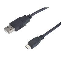 Cable Power CPUSB001-3m Micro USB to 3m Black