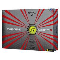Callaway 2017 Chrome X Yellow Golf Balls (dozen)