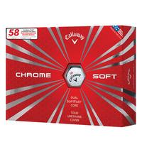 Callaway 2016 Lim Ed Chrome Soft Jim Furik #58 Golf Balls 12