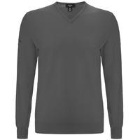Callaway 2017 Ls High V Neck Sweater - Griffin Gray