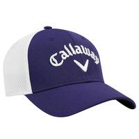 Callaway 2017 Mesh Fitted Cap - Purple/White