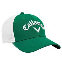 Callaway 2017 Mesh Fitted Cap - Green/White
