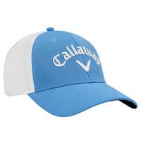 Callaway 2017 Mesh Fitted Cap - Light Blue/White