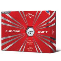 Callaway 2016 Chrome Soft Golf Balls - Dozen