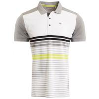 Calvin Klein 2017 Axle Tech Polo - White/Grey