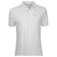 calvin klein 2014 manhattan cotton polo white