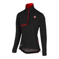 Castelli Women\'s Indispensible Jacket - Black/Red - M