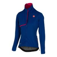 Castelli Women\'s Indispensible Jacket - Blue/Pink - L