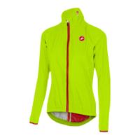 Castelli Women\'s Riparo Jacket - Yellow Fluro - XL