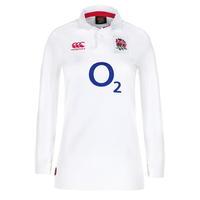 Canterbury England Home Classic Long Sleeve Rugby Jersey 2016 2017 Ladies