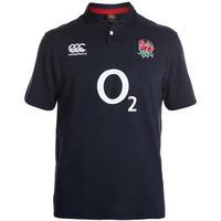 Canterbury England Away Classic Short Sleeve Rugby Shirt 2016 2017 Mens