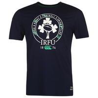 Canterbury Ireland RFU IRFU Graph Tee Shirt Mens