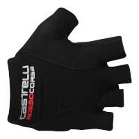 Castelli Rosso Corsa Pave Gloves - Black/White - M