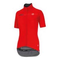 castelli womens gabba short sleeve jersey red s