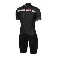 castelli velocissimo sanremo speed suit blackwhite m