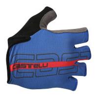 castelli tempo gloves surf bluered l