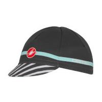 Castelli Free Cycling Cap - Anthracite/Pale Blue - One Size