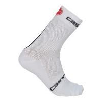 Castelli Free 9 Socks - White - S-M