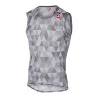 Castelli Pro Mesh Sleeveless Base Layer - Multicolour Grey - M