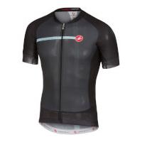 Castelli Aero Race 5.1 Jersey - Anthracite/Pale Blue - XXL