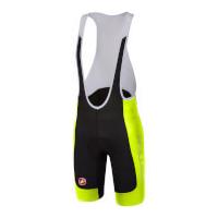 Castelli Evoluzione 2 Bib Shorts - Black/Yellow Fluo - L