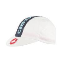 Castelli Retro 3 Cycling Cap - 50\'s Washed White - One Size
