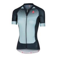 Castelli Women\'s Aero Race Jersey - Pale Blue/Midnight Navy - M