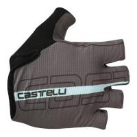 Castelli Tempo Gloves - Anthracite/Pale Blue - M