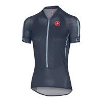 Castelli Women\'s Climbers Jersey - Midnight Navy/Pale Blue - L