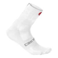 Castelli Quattro 9 Socks - White - L-XL