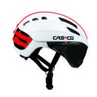 Casco Speedairo Helmet with Smoke Visor - White - Large (59-63cm)