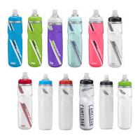 Camelbak Podium Big Chill Water Bottle 750ml - Clear/Red