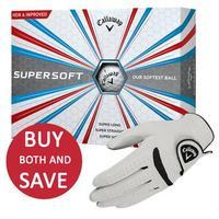 Callaway Supersoft Golf Balls and Weather Spann Glove Offer