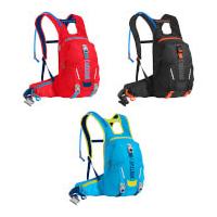 Camelbak Skyline Low Rider Hydration Backpack 10 Litres - Racing Red/Pitch Blue