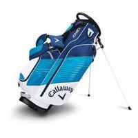Callaway Chev Stand Bag - White / Teal / Navy