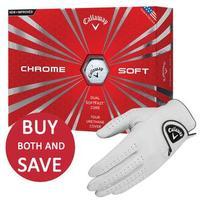 Callaway Chrome Soft Golf Balls and Dawn Patrol Glove Offer