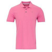 Calvin Klein Mens Midtown Radical Cotton Polo - Pink Large