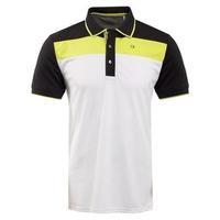 Calvin Klein Street Polo - Lime / Black / White Small