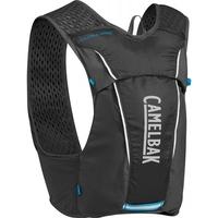 Camelbak Ultra Pro Vest (with 2 x Quick Stow Flask) Black and Atomic Blue Small