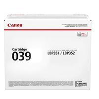 canon 039 0287c001 black original standard capacity toner cartridge