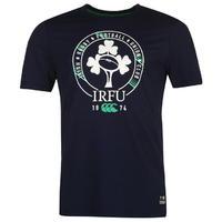 canterbury ireland rfu irfu graph tee shirt mens