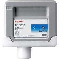 Canon PFI-303C (2959B001AA) Cyan Original Standard Capacity Ink Cartridge