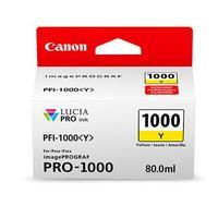 Canon PFI-1000Y Yellow Original Ink Cartridge